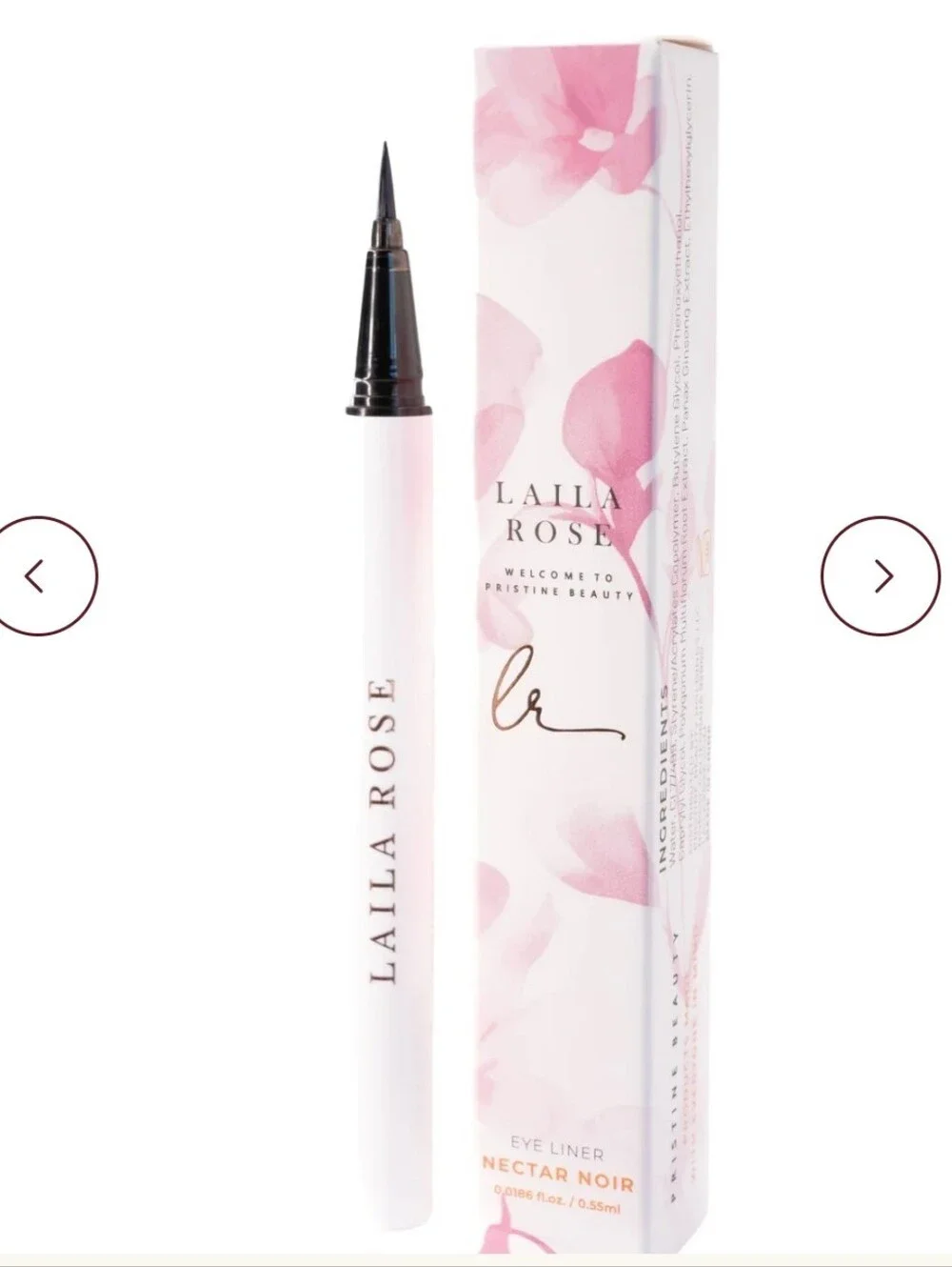 Laila Rose Liqyid Eyeliner In Nectar Noir (Black) BNIB